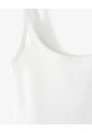 Vestido Largo Blanco Mujer Blanco de Gef