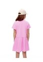 Vestido Corto Algodón Rosa Niña Rosa de Gef