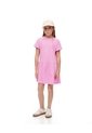 Vestido Corto Algodón Rosa Niña Rosa de Gef