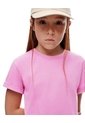 Vestido Corto Algodón Rosa Niña Rosa de Gef
