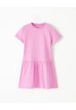 Vestido Corto Algodón Rosa Niña Rosa de Gef