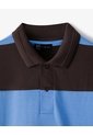 Polo Regular Algodón Rayas Hombre Azul de Gef