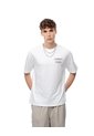 Camiseta Regular Algodón Estampada Hombre Blanco de Gef