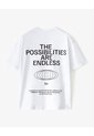 Camiseta Regular Algodón Estampada Hombre Blanco de Gef