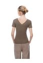 Camiseta Regular Uso 2 En 1 Café Mujer Cafe de Gef