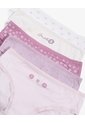 5 Pantys Clasico Punto Tiro Medio Surtido Niña Multicolor de Gef