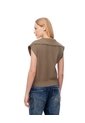 Chaleco Oversize Tejido Café Mujer Cafe de Gef