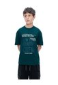 Camiseta Regular Manga Corta Verde Mujer Verde de Gef