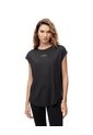 Camiseta Deportiva Secado Rápido Negra Mujer Negro de Gef