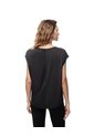 Camiseta Deportiva Secado Rápido Negra Mujer Negro de Gef