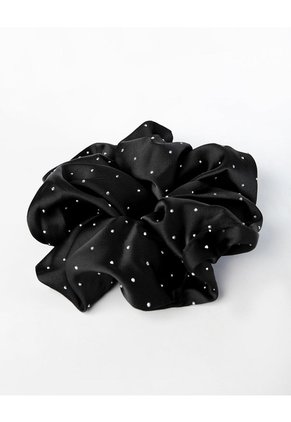 Scrunchie Para El Cabello Negro Mujer