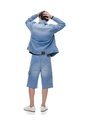 Bermuda Regular índigo Medio Hombre Azul de Gef