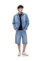 Bermuda Regular índigo Medio Hombre Azul de Gef
