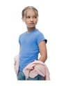Camiseta Ted Manga Corta Azul Niña Azul de Gef