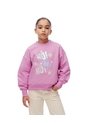 Buzo Regular Algodón Estampado Navidad Niña Rosa de Gef