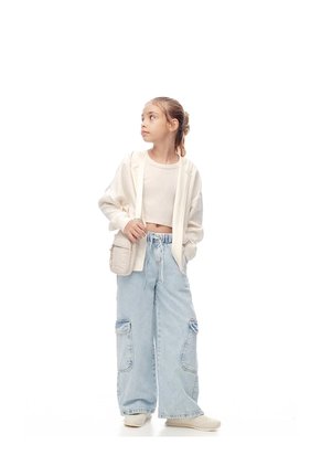 Bolso Tipo Bandolera Beige Niña