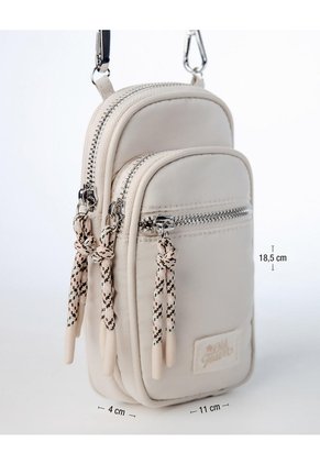 Bolso Tipo Bandolera Beige Niña