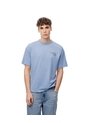 Camiseta Regular Algodón Estampada Hombre Azul de Gef