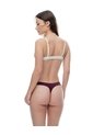 3 Pantys Brasilero Seamless Tiro Medio Surtido Mujer Multicolor de Gef