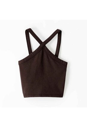 CAMISETA GEF MUJER LECHI CROP TOP Talla M