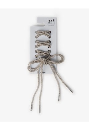 Cordones Plateados Niña