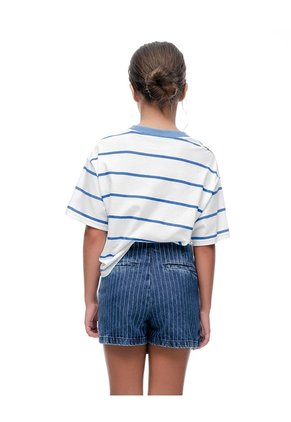 Falda Corto Tiro Medio índigo Niña Azul Oscuro