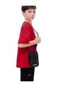 Bolso Tipo Bandolera Negro Niño de Gef
