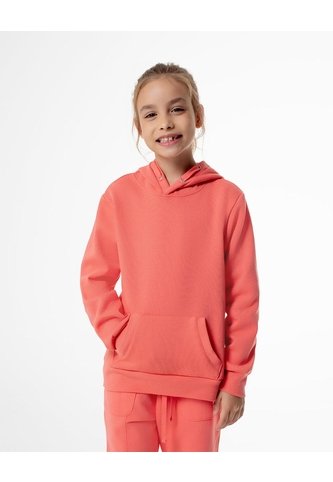 Buzo Tipo Hoddie Algodón Coral Niña Coral Gef