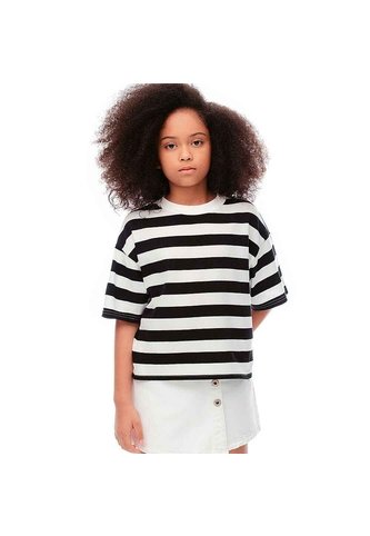 CAMISETA GEF NINA LIPA KD NEGRO RAYAS 40268 Talla 4 Gef