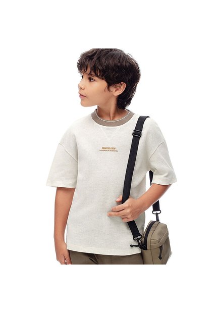 CAMISETA GEF NIÑO LICO KD VAINILLA 15014 Talla 12