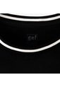 BLUSA GEF MUJER LETAK NEGRO 799 Talla L de Gef