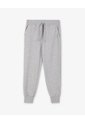 Jogger Slim Tiro Medio Gris Mujer Gris de Gef