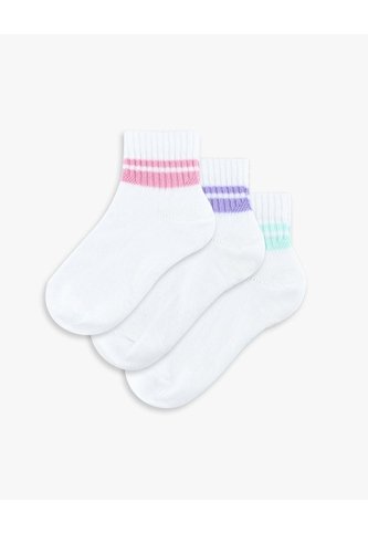 Medias Niña Tobillera Pack X3 Surtido Multicolor Gef