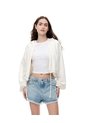 Short Tiro Medio Denim Desgaste índigo Medio Mujer Azul Oscuro de Gef