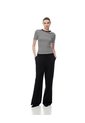 Camiseta Slim Rib Algodón Rayas Mujer Blanco de Gef