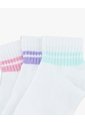 Medias Niña Tobillera Pack X3 Surtido Multicolor de Gef