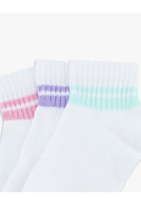 Medias Niña Tobillera Pack X3 Surtido Multicolor