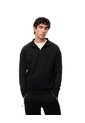 Buzo Relax Tacto Suave Negro Hombre Negro de Gef