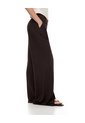 Pantalón Wide Leg Tiro Alto Chocolate Mujer Chocolate de Gef