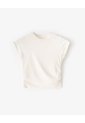 Camiseta Crop Slim Habano Mujer Marron de Gef