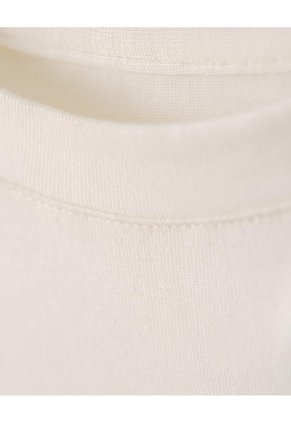 Camiseta Crop Slim Habano Mujer Marron