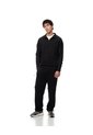 Buzo Relax Tacto Suave Negro Hombre Negro de Gef