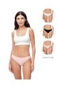 Panty Cachetero Seamless Tiro Medio X3unds Surtido Mujer Multicolor de Gef