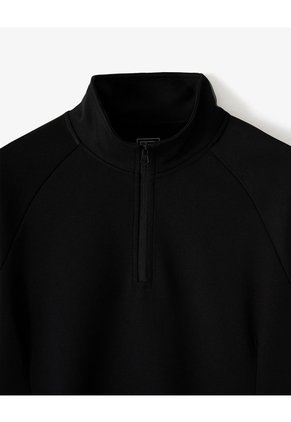 Buzo Relax Tacto Suave Negro Hombre Negro