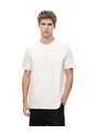 Camiseta Oversize Algodón Vainilla Hombre Beige de Gef