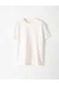 Camiseta Oversize Algodón Vainilla Hombre Beige de Gef