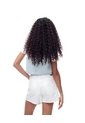 Falda Short Tiro Alto Denim Blanca Mujer Blanco de Gef