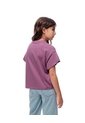 Camiseta Regular Algodón Morada Niña Purpura de Gef