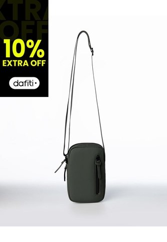 Bolso Topo Bandolera Verde Hombre Gef