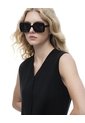 Chaleco Regular Rib Negro Mujer Negro de Gef